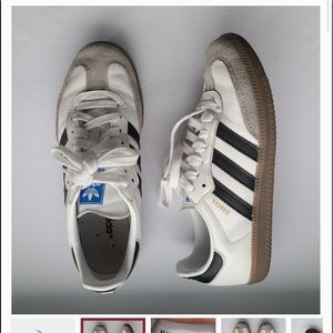 Adidas Samba Vintage Mint Condition Womans  6.5